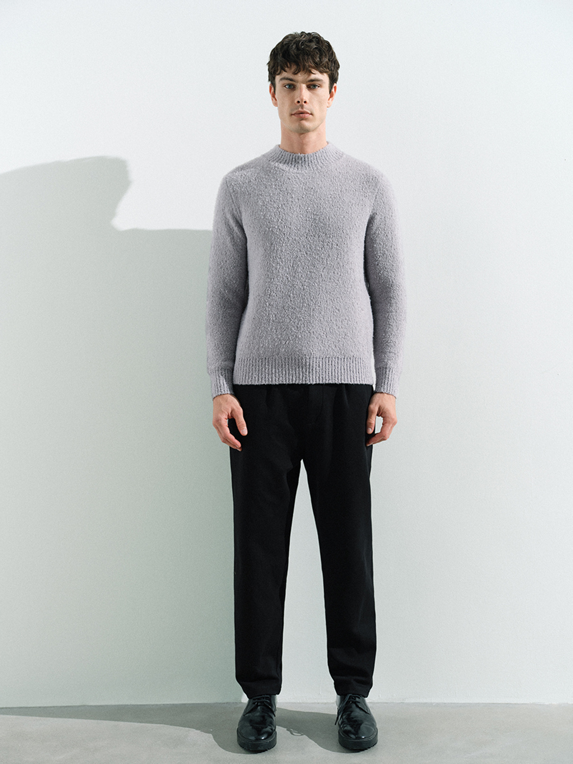 OEM Men's Luxe Bouclé Knit Sweater