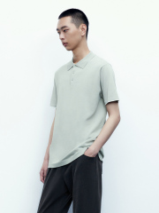 Wholesale Men's Premium Slim-Fit Polo Shirt