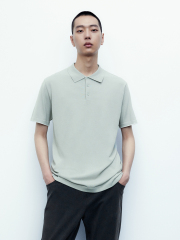 Wholesale Men's Premium Slim-Fit Polo Shirt