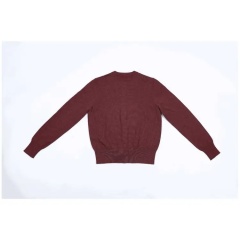 Customize Women’s Classic Button-Up Maroon Cardigan