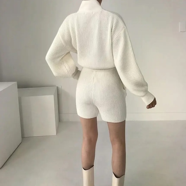 Customize Women’s Long Color-Block Open Front Cardigan - Black, White, and Brown