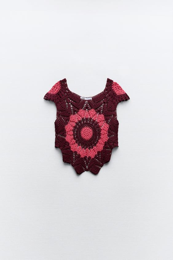 OEM Handmade Boho-Chic Style Crochet kits Sunburst Top