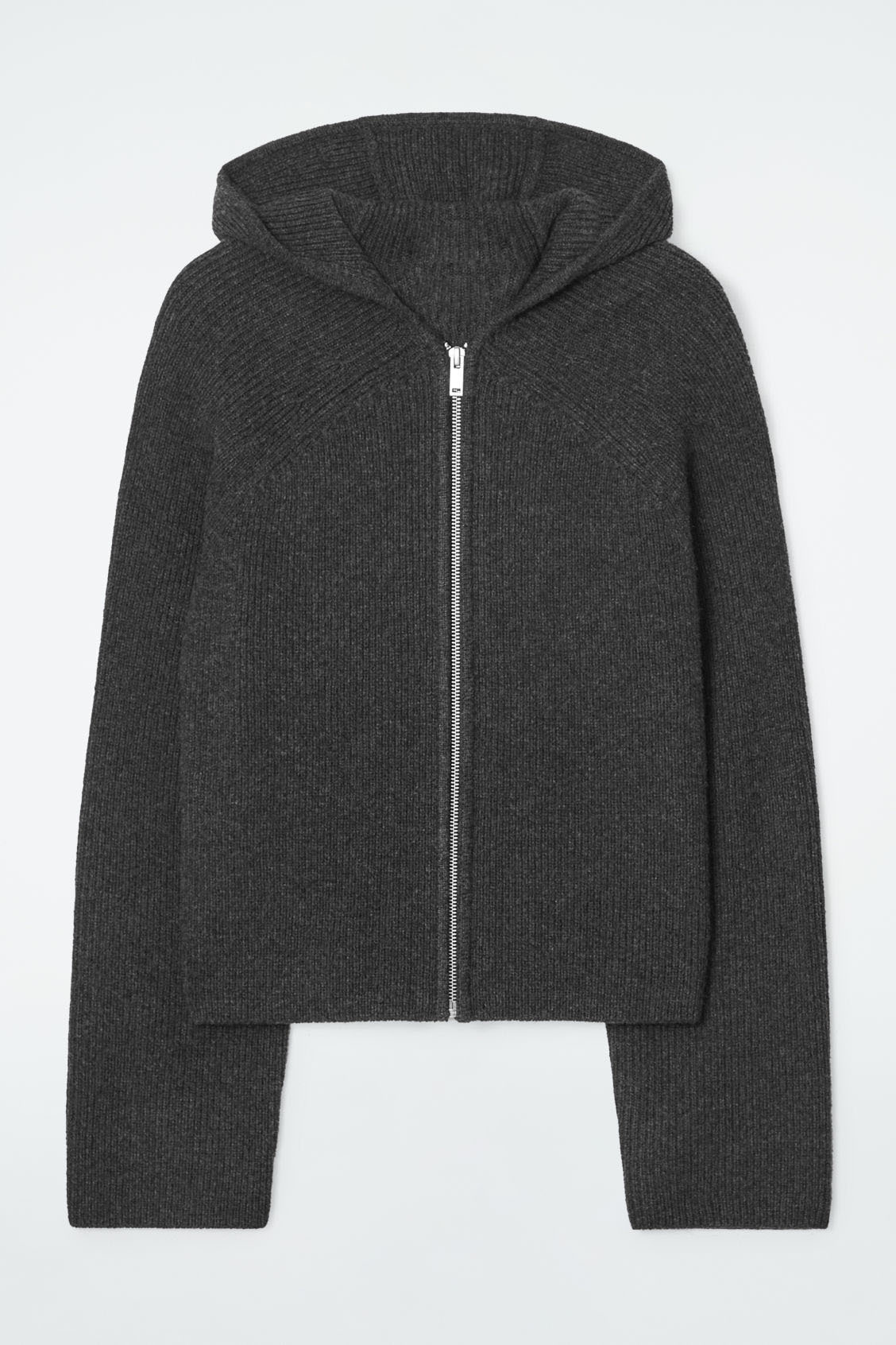 Custom Women's Classic Knit Wool Hoodie Cardigan