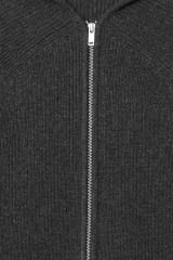 Custom Women's Classic Knit Wool Hoodie Cardigan