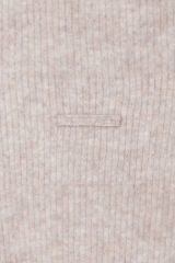 ODM Women's Sleeveless Wool Turtleneck Top