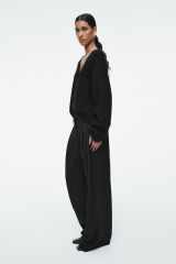 OEM/ODM Avaliable Women's Oversized V-Neck Button-Up Cardigan