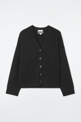 OEM/ODM Avaliable Women's Oversized V-Neck Button-Up Cardigan