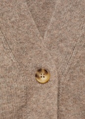 Personalized Women’s Soft Knit Cardigan in Camel Brown | Customizable Wholesale Knitwear | OEM/ODM Manufacturer | Jubaodi