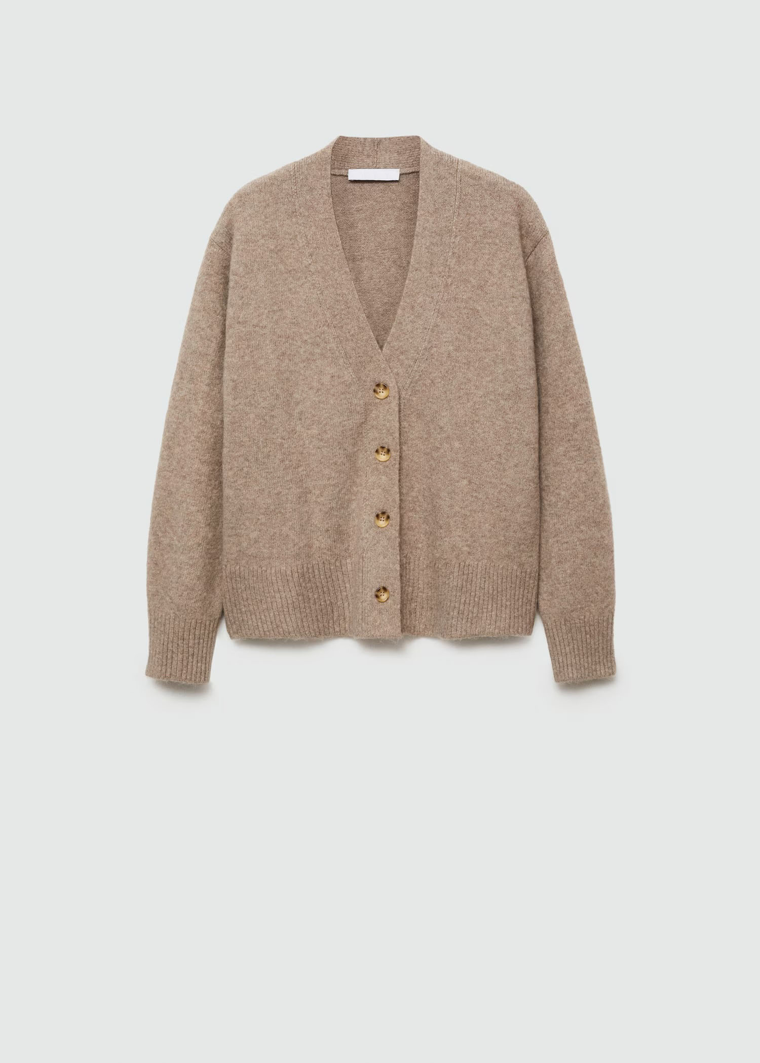 Personalized Women’s Soft Knit Cardigan in Camel Brown | Customizable Wholesale Knitwear | OEM/ODM Manufacturer | Jubaodi
