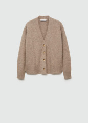 Personalized Women’s Soft Knit Cardigan in Camel Brown | Customizable Wholesale Knitwear | OEM/ODM Manufacturer | Jubaodi