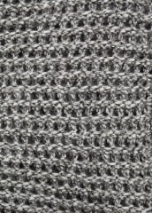 OEM/ODM Available Women's Cropped Metallic Gray Knit Cardigan | Customizable Wholesale Knitwear | Jubaodi