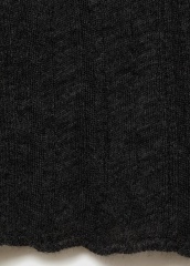 Custom Design Women’s Ribbed Charcoal Button-Up Cardigan | ODM & Wholesale Custom Knitwear | Jubaodi