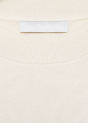 Made-to-Order Women’s Color Block Knit Sweater in Black and White | Customizable ODM & Wholesale Options | Jubaodi