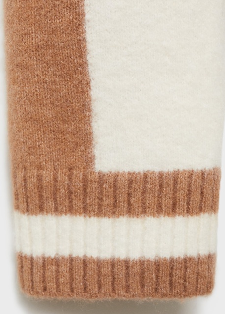 OEM/ODM Customizable Women's Ribbed Quarter Zip Sweater with Contrast Panels | Wholesale & Bulk Orders | Jubaodi