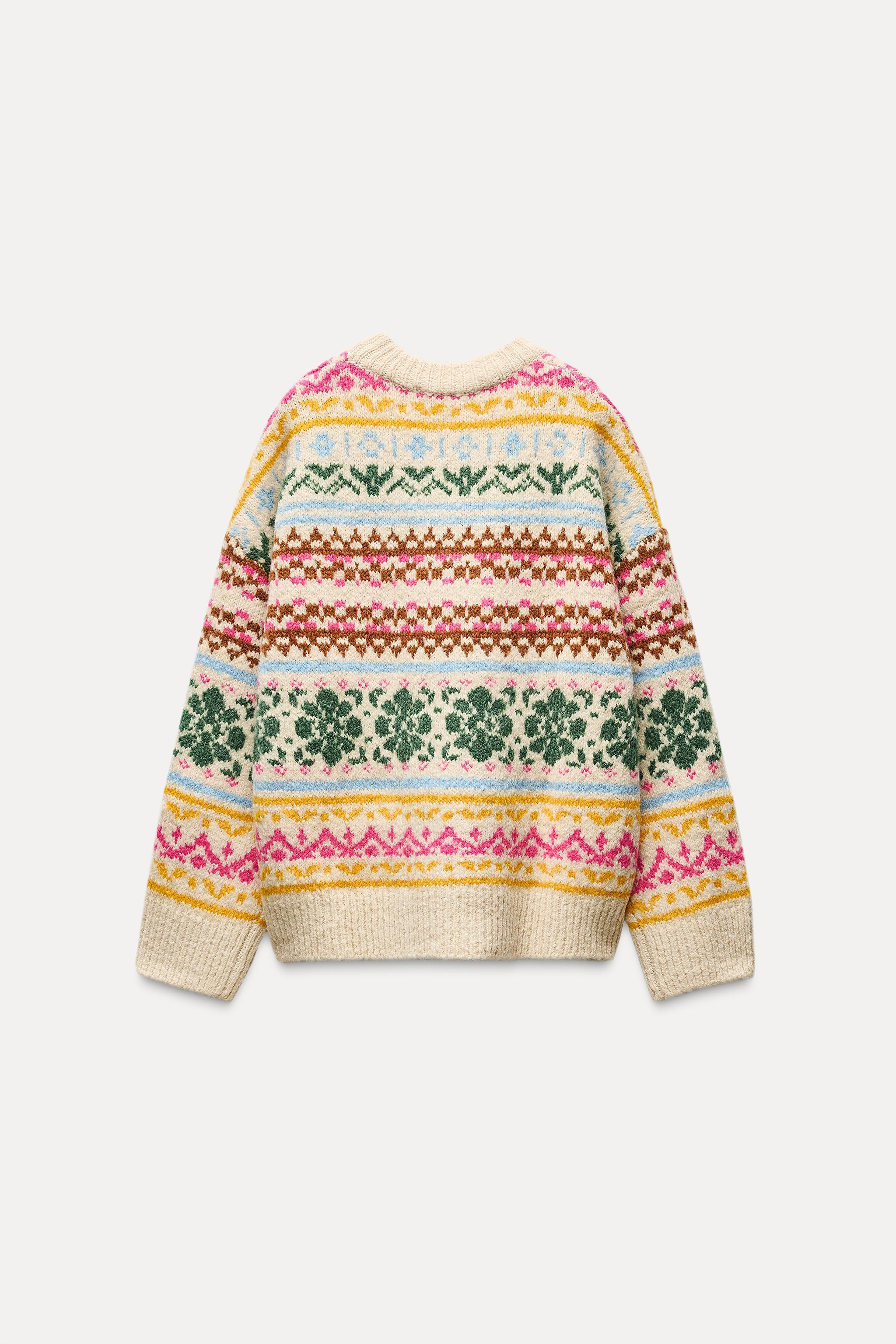 Factory Direct Women’s Multicolor Fair Isle Knit Sweater | Custom Knitwear Manufacturer & Wholesale Supplier | Jubaodi