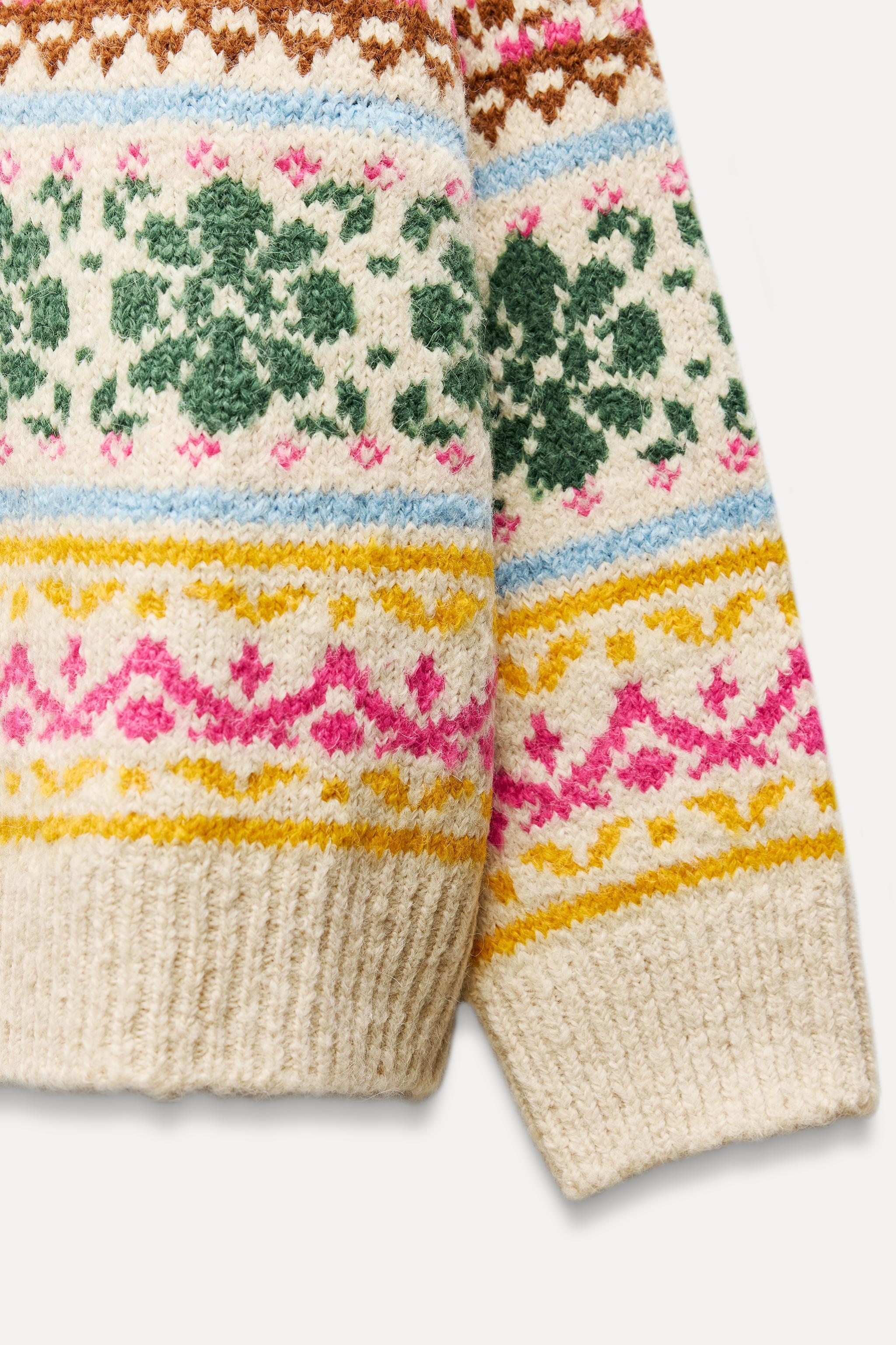 Factory Direct Women’s Multicolor Fair Isle Knit Sweater | Custom Knitwear Manufacturer & Wholesale Supplier | Jubaodi