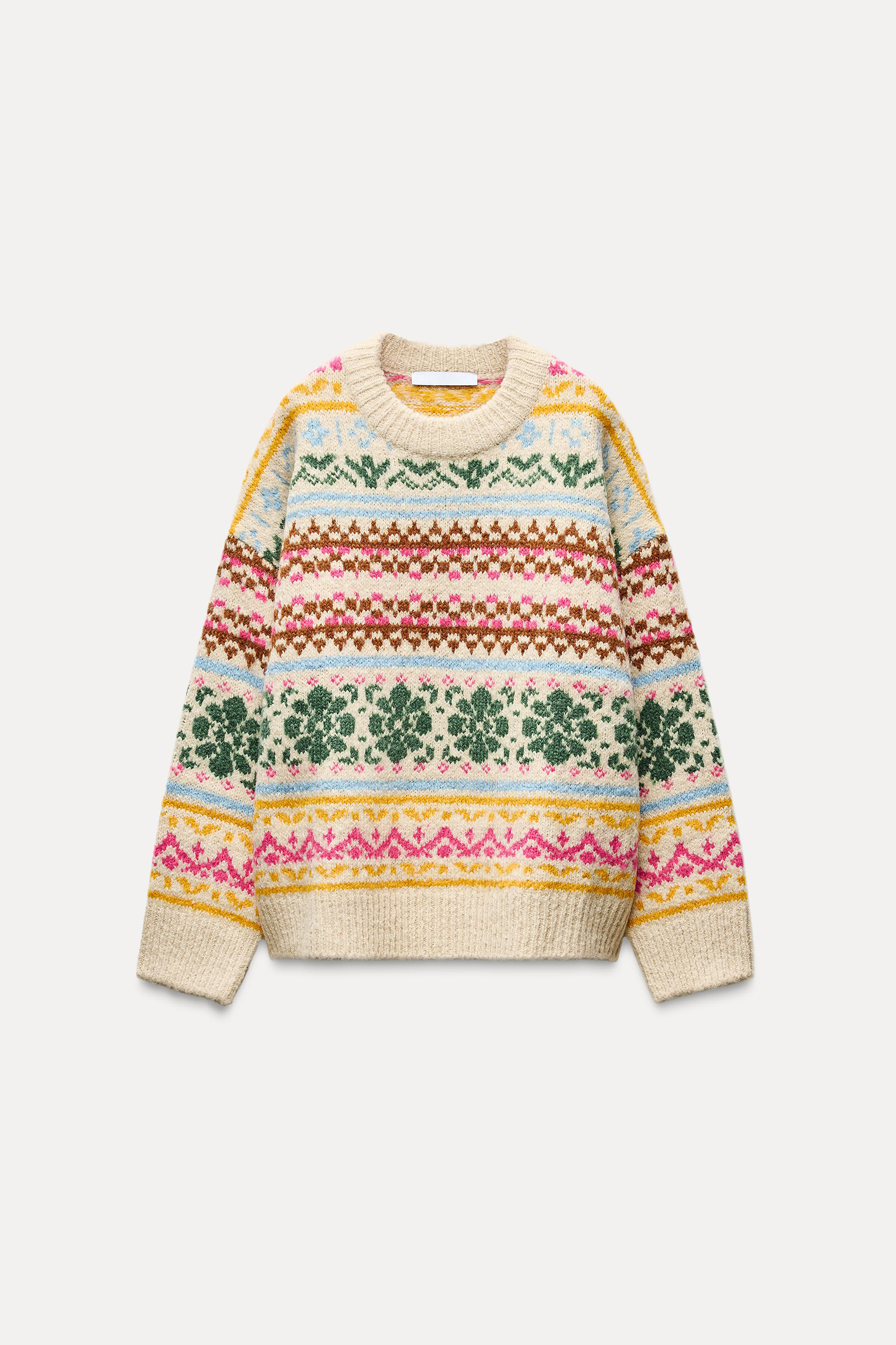 Factory Direct Women’s Multicolor Fair Isle Knit Sweater | Custom Knitwear Manufacturer & Wholesale Supplier | Jubaodi