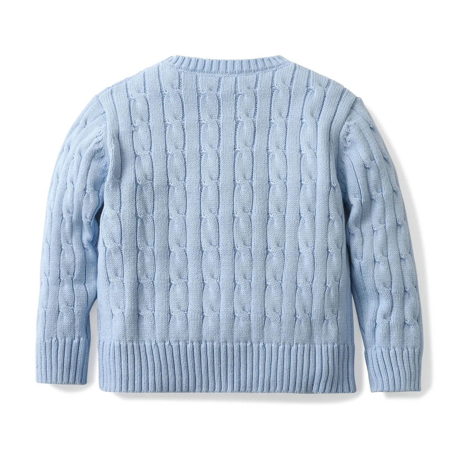 Customizable Boys' Cable Knit Sweater – Classic Style with Modern Comfort | OEM & ODM Manufacturer