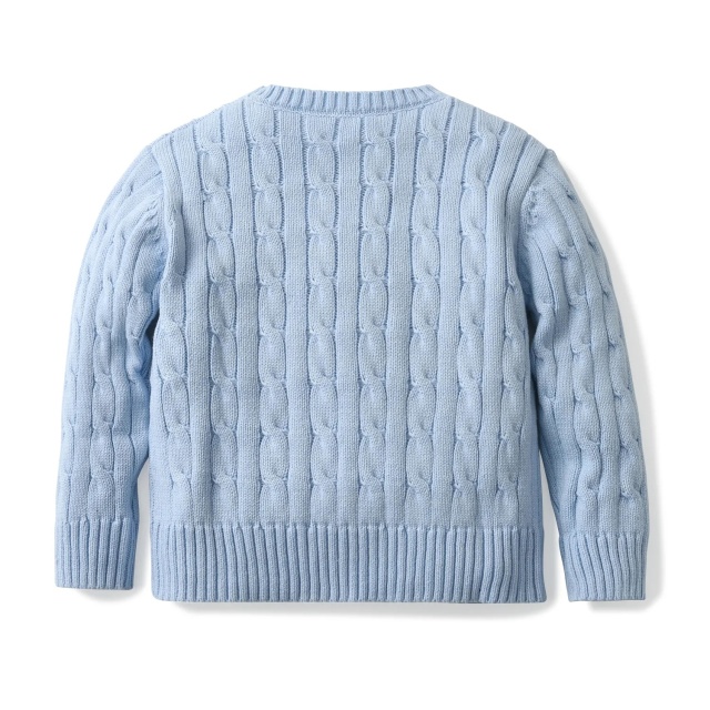 Customizable Boys' Cable Knit Sweater – Classic Style with Modern Comfort | OEM & ODM Manufacturer