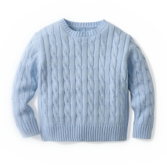 Customizable Boys' Cable Knit Sweater – Classic Style with Modern Comfort | OEM & ODM Manufacturer