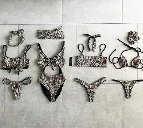 Factory Direct Leopard-Print Multi-Style Swimwear Collection – Bold & Versatile Designs for Wholesale and Customization