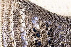Customizable Stylish Hand-Knitted Maxi Dress with Front Slit – OEM & ODM Manufacturer