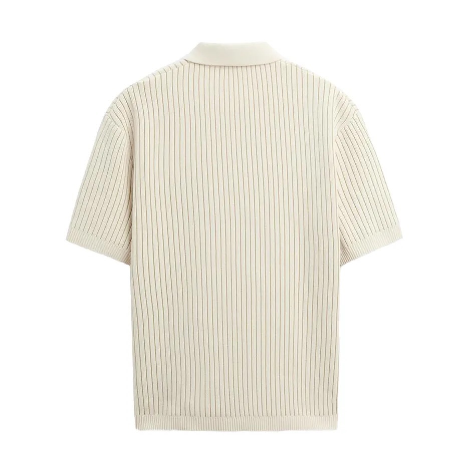 Customizable Ribbed Knit Polo Shirt – Wholesale Manufacturer of Timeless Comfort