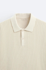Customizable Ribbed Knit Polo Shirt – Wholesale Manufacturer of Timeless Comfort