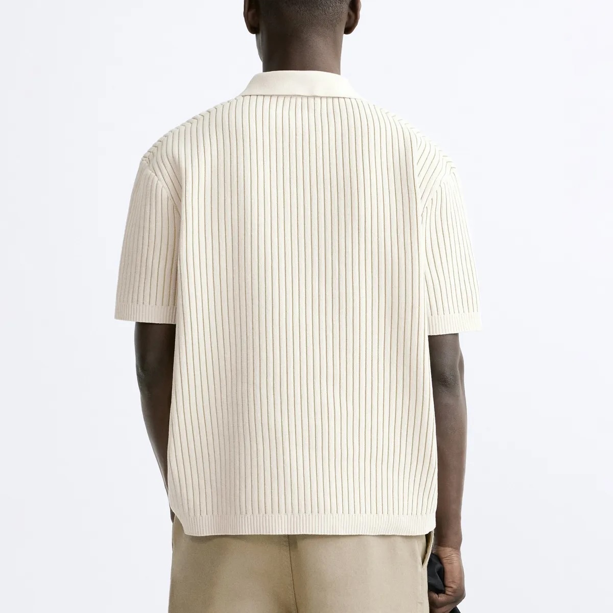 Customizable Ribbed Knit Polo Shirt – Wholesale Manufacturer of Timeless Comfort