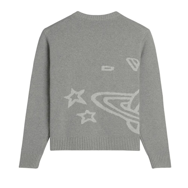 Factory-Direct Customizable Knitwear Ensemble – Bold Graphic Sweater & Sleek Cargo Pants for Modern Streetwear
