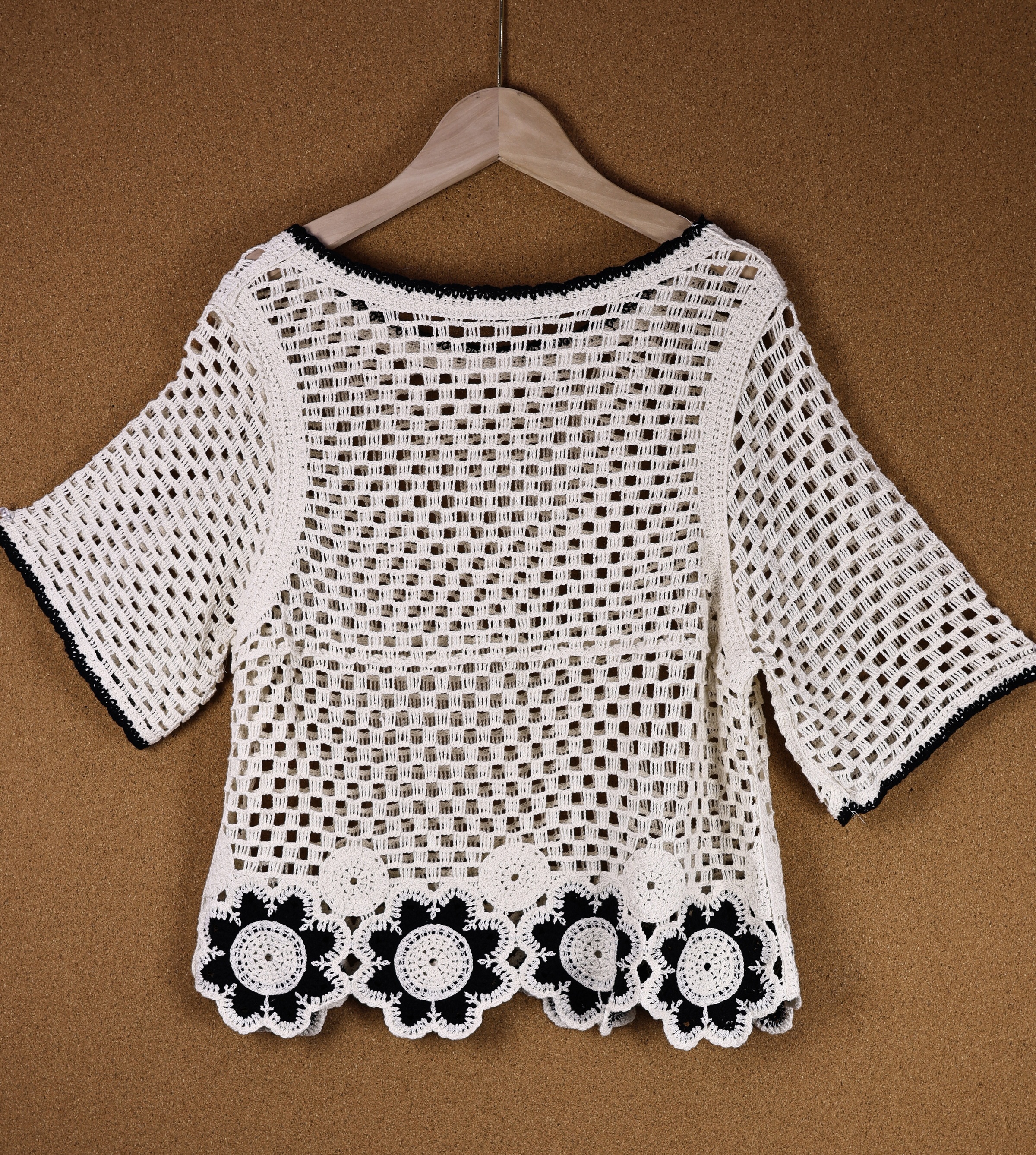 Custom Elegant Crochet Lace Top – Perfect Blend of Style and Craftsmanship