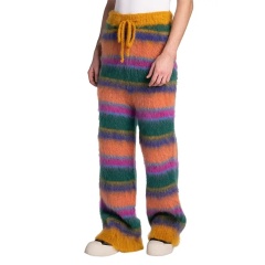 Customized Colorful Striped Knit Pants – Vibrant, Cozy, and Unique