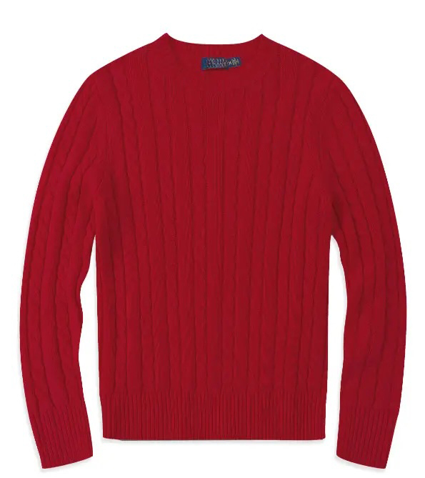 Tailor-Made Classic Gray Cable-Knit Sweater – Timeless, Warm, and Refined