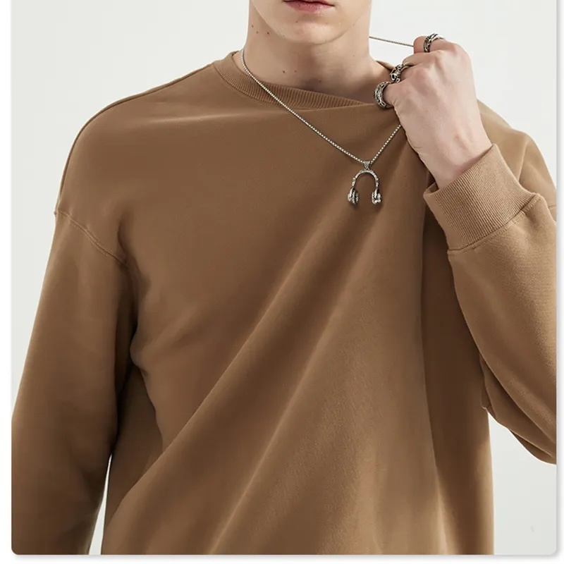 OEM/ODM Casual Oversized Crewneck Sweatshirt – Comfortable, Versatile, and Trendy