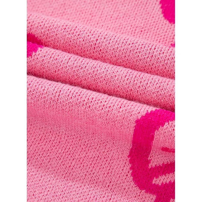 OEM/ODM Pink Oversized Bow Sweater – Cozy, Stylish, and Eye-Catching
