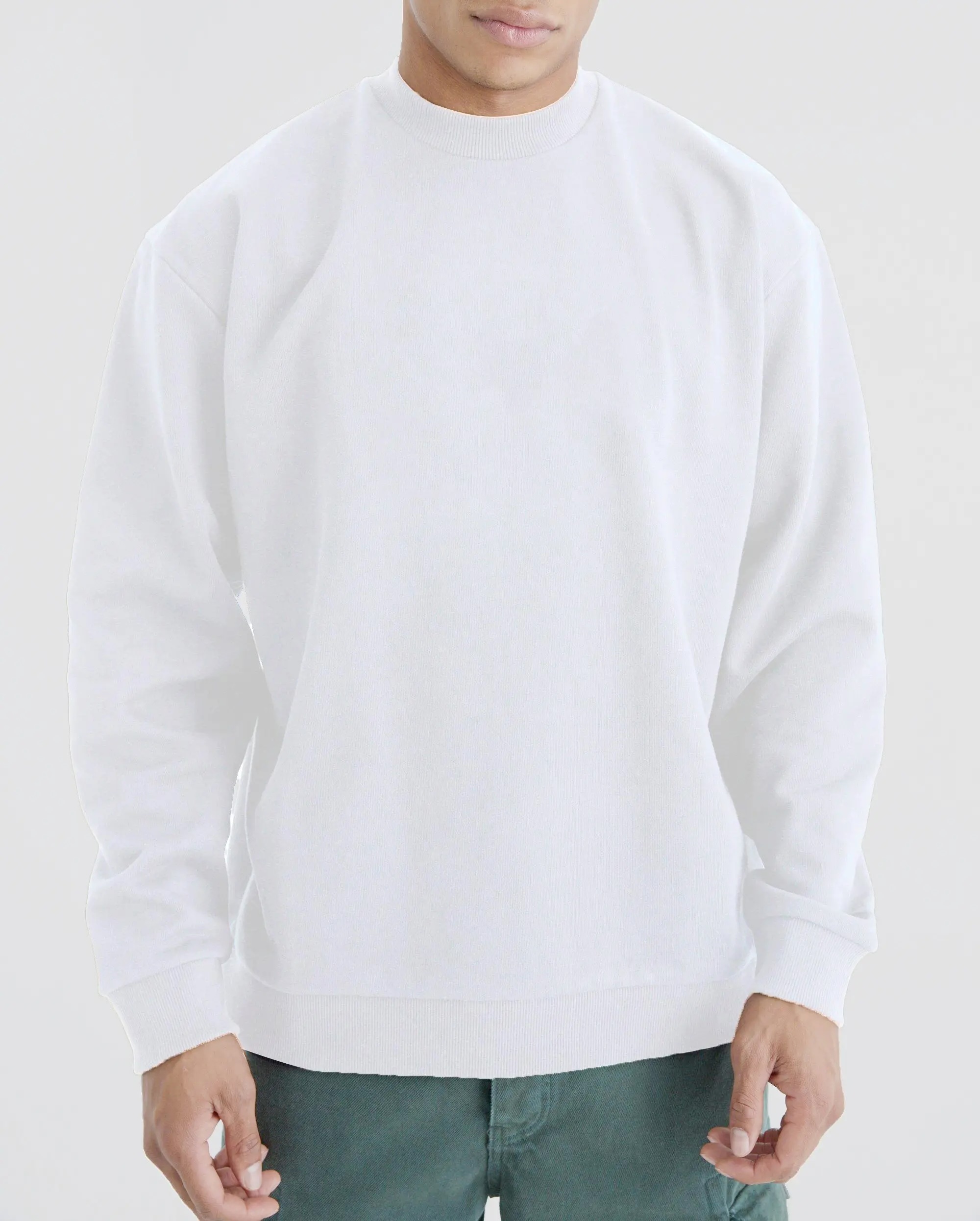 Customizable Crewneck Sweatshirt – Personalize Your Style with Wholesale and Manufacturing Options