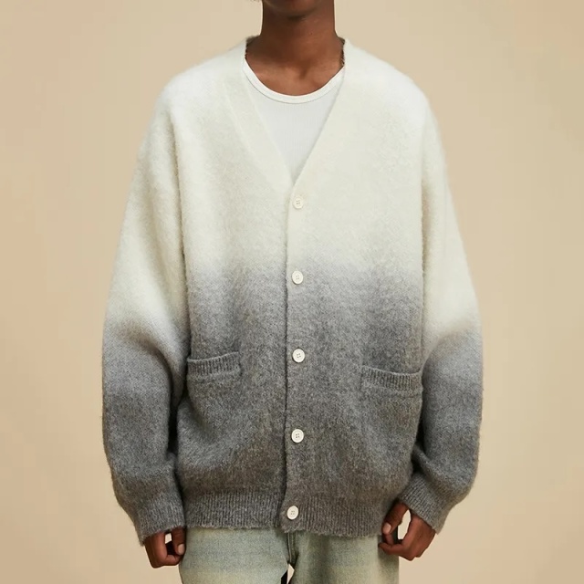 Customizable Gradient Pastel Oversized Cardigan for Women | Premium Knitwear | Wholesale & Bulk Orders