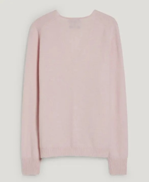 Custom Women’s Soft Pink V-Neck Button-Up Cardigan | Made-to-Order Knitwear | Bulk Wholesale for Retailers