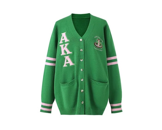 Customizable Women’s Collegiate-Style Embroidered Cardigans | Wholesale Knitwear | Tailored Designs for Retailers