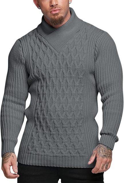 OEM Customizable Stylish White Cable-Knit Turtleneck Sweater - Modern Comfort for Retailers and Manufacturers