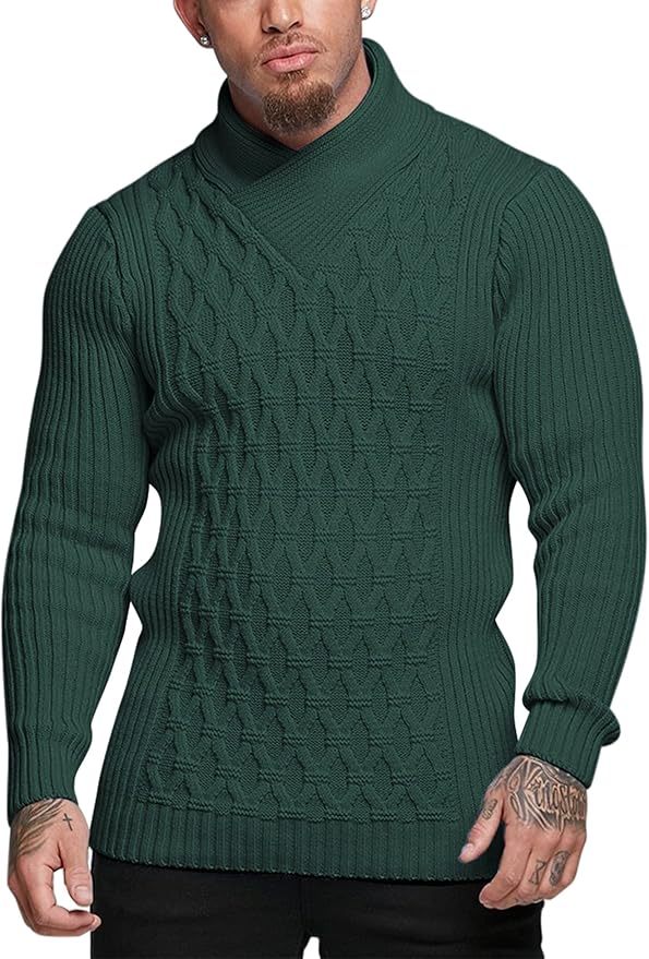 OEM Customizable Stylish White Cable-Knit Turtleneck Sweater - Modern Comfort for Retailers and Manufacturers