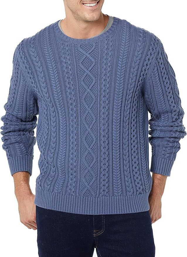 OEM Customizable Classic Beige Cable-Knit Crewneck Sweater - Timeless Comfort for Retailers and Manufacturers