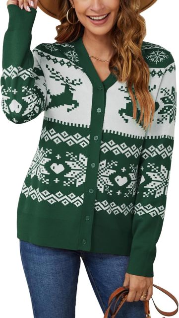 Chic and Cozy White Button-Up Cardigan – Customizable for Wholesale