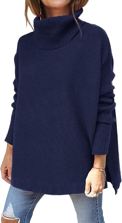 OEM Customizable Chic Beige Oversized Turtleneck Sweater - Cozy Comfort for Retailers and Manufacturers