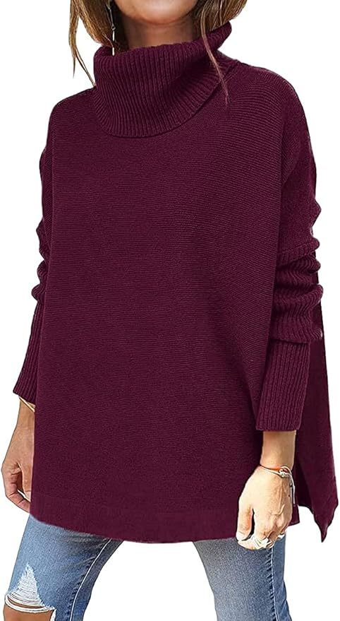 OEM Customizable Chic Beige Oversized Turtleneck Sweater - Cozy Comfort for Retailers and Manufacturers