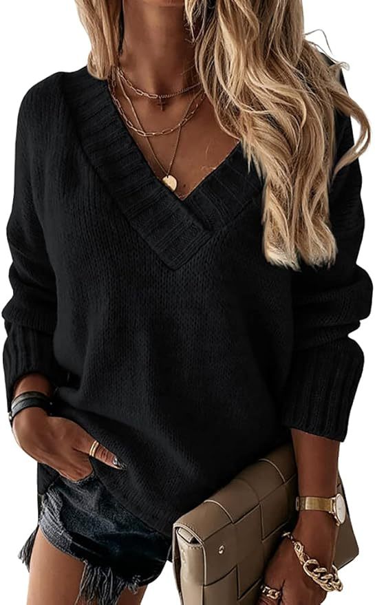 OEM Customizable Cozy Cream V-Neck Sweater - Effortless Chic for Retailers and Manufacturers