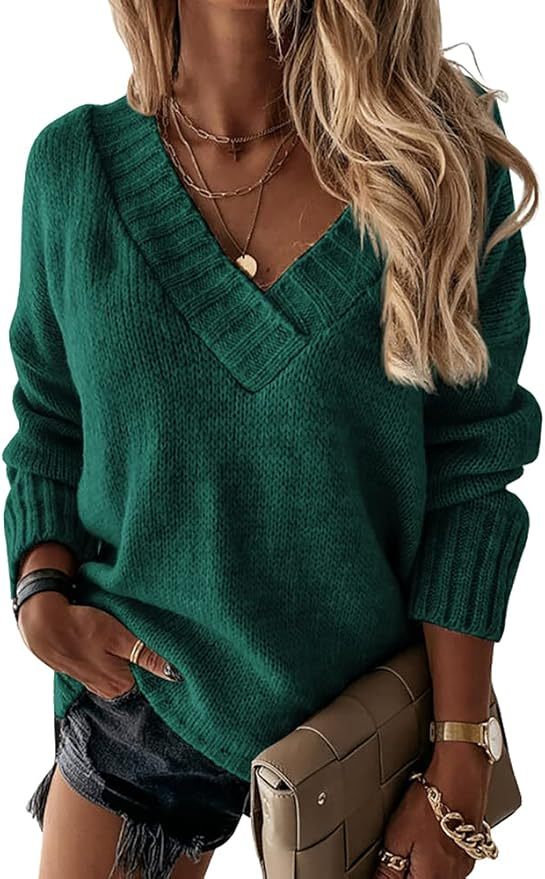 OEM Customizable Cozy Cream V-Neck Sweater - Effortless Chic for Retailers and Manufacturers