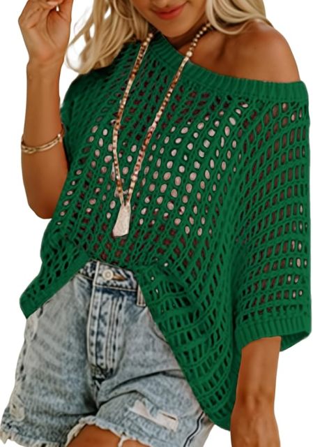 OEM Customizable Boho Off-Shoulder Crochet Top - Effortless Style for Retailers and Manufacturers
