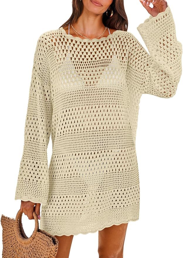 Factory Direct Customizable Chic Crochet Knit Dress - Perfect for Beach Days and Casual Outings for Retailers and Manufacturers