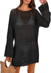 Factory Direct Customizable Chic Crochet Knit Dress - Perfect for Beach Days and Casual Outings for Retailers and Manufacturers
